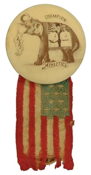 1913 Philadelphia Athletics Champion Pin